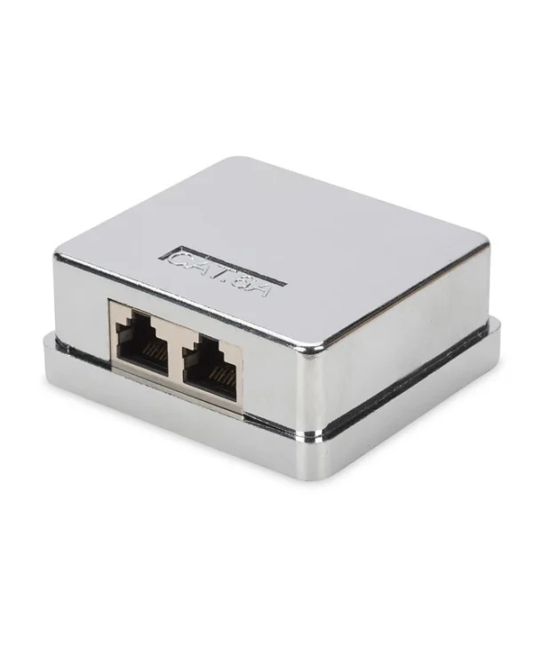Αξεσουάρ Δικτύου Digitus Surface-mounted Box Consolidation Cat6a 2xkeystone Shielded DN-93713