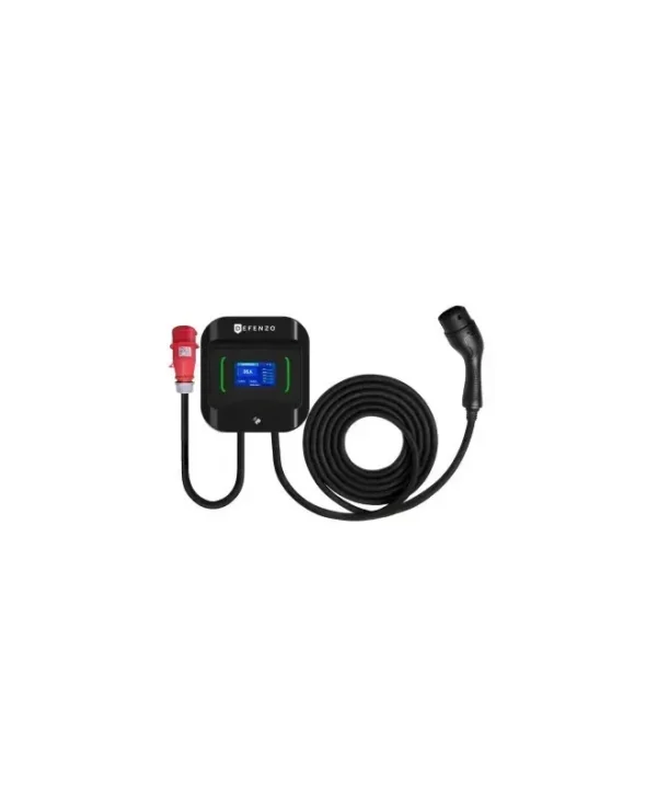 Defenzo AC22 Smart Επιτοίχιος Τριφασικός Σταθμός Φόρτισης 22kW με Ενσωματωμένο Καλώδιο Type 2 (DEF1017)