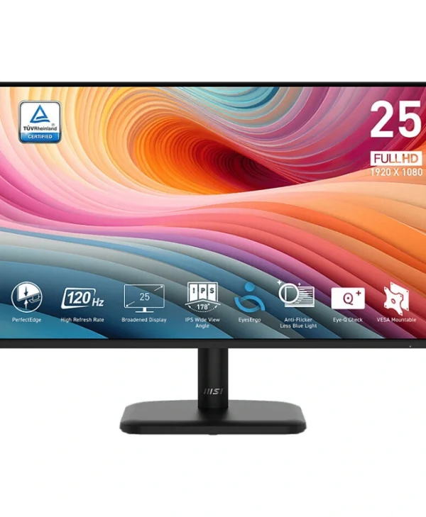 MSI PRO MP251LDE E2 IPS Monitor 24.5" FHD 1920x1080 με Χρόνο Απόκρισης 4ms GTG 9S6-3PD2CM-035