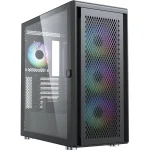 Silentware Air 100 Gaming Midi Tower Κουτί Υπολογιστή με Πλαϊνό Παράθυρο και ARGB Φωτισμό Μαύρο AIR100BLACK - Image 7