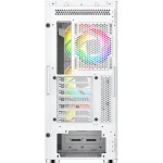 Silentware Air 100 Gaming Midi Tower Κουτί Υπολογιστή με Πλαϊνό Παράθυρο και ARGB Φωτισμό Λευκό AIR100WHITE - Image 3
