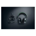 Razer BlackShark V3 Pro Ασύρματο Over Ear Gaming Headset με σύνδεση Bluetooth / USB Black/Green for PC / XBOX RZ04-05400300-R3M1 - Image 4