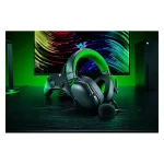Razer BlackShark V3 X Hyperspeed for Xbox Ασύρματο Over Ear Gaming Headset με σύνδεση Bluetooth / USB Black/Green RZ04-05420200-R3M1 - Image 2