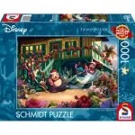 Thomas Kinkade Disney Lilo and Stitch Aloha Christmas Puzzle 2D 1000pcs 58049