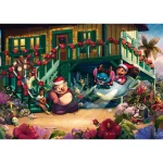 Thomas Kinkade Disney Lilo and Stitch Aloha Christmas Puzzle 2D 1000pcs 58049 - Image 2