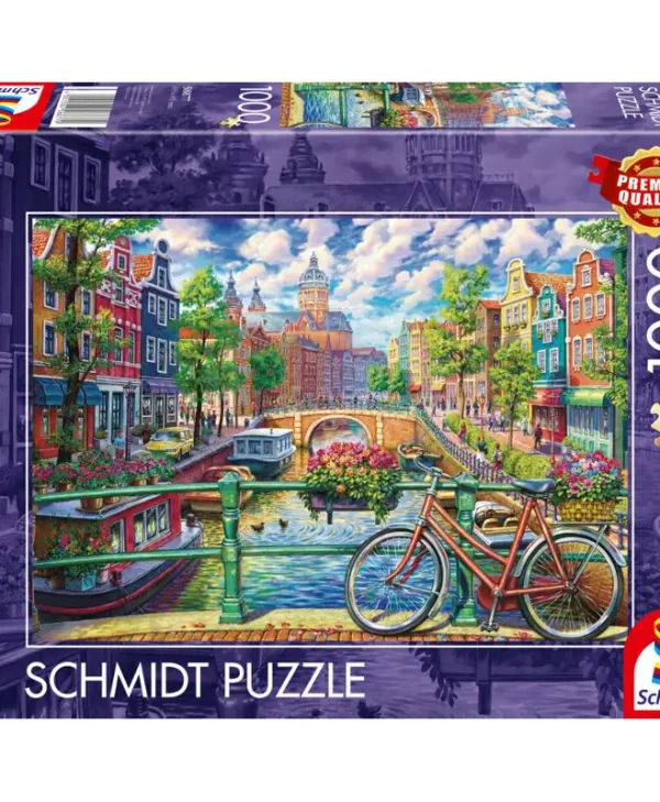 Amsterdam Canal Magic Puzzle 2D 1000pcs 58877