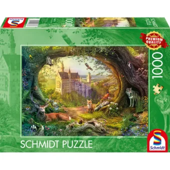 Fairytale Castle And Forest Magic Puzzle 2D 1000pcs 58878