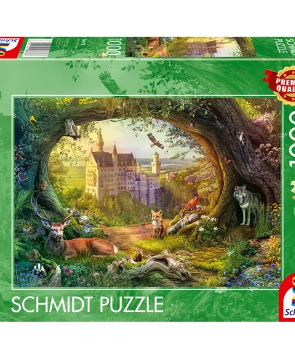 Fairytale Castle And Forest Magic Puzzle 2D 1000pcs 58878