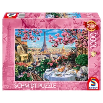 Schmidt 58876 Puzzle 1000pcs Breakfast In Paris