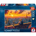 Parisian Rooftop Whispers Puzzle 2D 1000pcs 58885