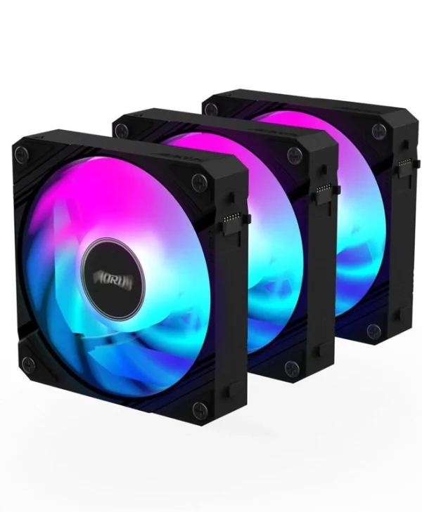 Gigabyte Aorus EZ Chain Fan 120 Case Fan (2000rpm / 60cfm) με ARGB Φωτισμό 3τμχ GP-ECFAN1203