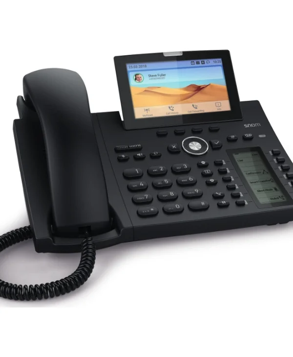 Snom D385 Ενσύρματο Τηλέφωνο IP 12 γραμμών Μαύρο 4340