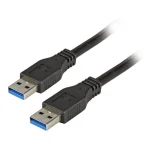 EFB USB 2.0 Cable USB-A male - USB-A male Μαύρο 1m K5210SW.1 - Image 2
