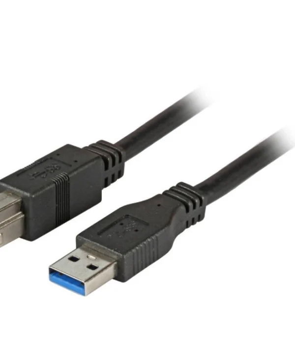EFB USB 2.0 Cable USB-A male - USB-B male Μαύρο 3m K5236.3