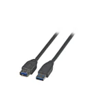 EFB USB 2.0 Cable USB-A male - USB-A female 3m K5237.3 - Image 2