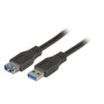 EFB USB 2.0 Cable USB-A male - USB-A female 3m K5237.3 - Image 3