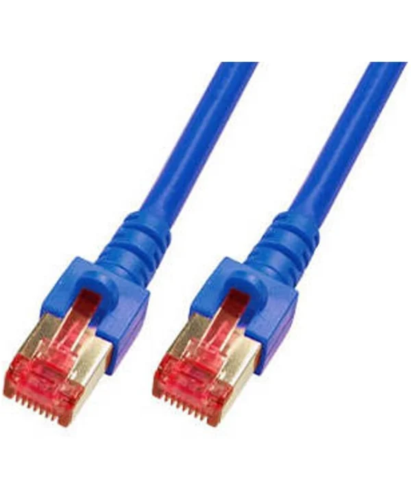 EFB S/FTP Cat.6 (Gigabit) Καλώδιο Δικτύου Ethernet 1m Μπλε K5513.1