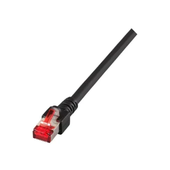 EFB S/FTP Cat.6 (Gigabit) Καλώδιο Δικτύου Ethernet 1m Μαύρο K5515.1