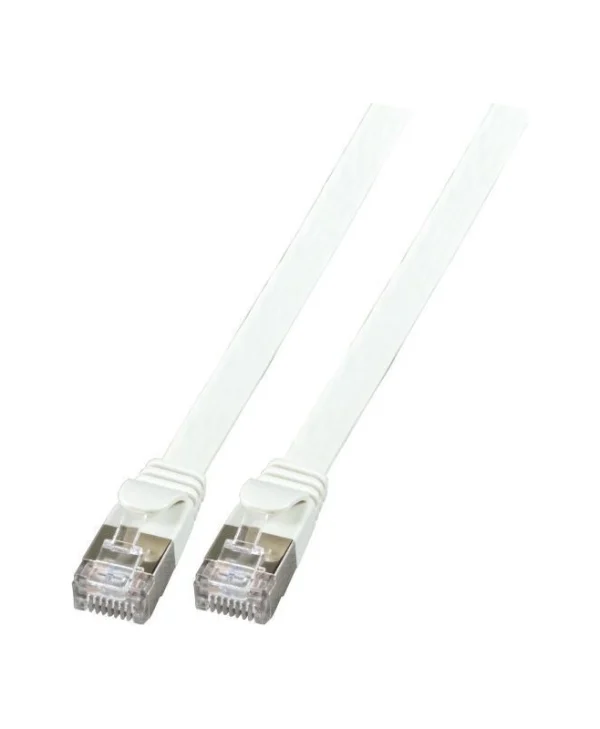 EFB Flat U/FTP (STP) Cat.6a (Gigabit) Καλώδιο Δικτύου Ethernet 1m Γκρι K5545GR.1