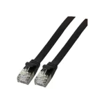 EFB U/UTP Cat.6a (Gigabit) Καλώδιο Δικτύου Ethernet 0.5m Μαύρο K5545SW.0,5