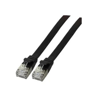 EFB U/UTP Cat.6a (Gigabit) Καλώδιο Δικτύου Ethernet 0.5m Μαύρο K5545SW.0,5