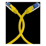 EFB S/FTP Cat.6a (Gigabit) Καλώδιο Δικτύου Ethernet 1m Κίτρινο K5525FGE.1