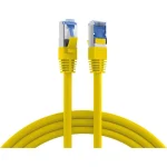EFB S/FTP Cat.6a (Gigabit) Καλώδιο Δικτύου Ethernet 1m Κίτρινο K5525FGE.1 - Image 2