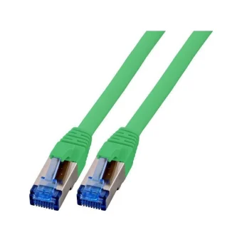EFB S/FTP Cat.6a (Gigabit) Καλώδιο Δικτύου Ethernet 1m Πράσινο K5525FGN.1