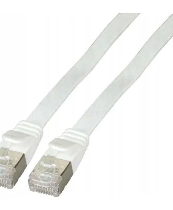 EFB Flat U/FTP (STP) Cat.6 (Gigabit) Καλώδιο Δικτύου Ethernet 1m Λευκό K5545WS.1