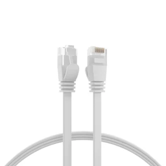 EFB U/UTP Cat.6a (Gigabit) Καλώδιο Δικτύου Ethernet 1.5m Λευκό K8107WS.1,5