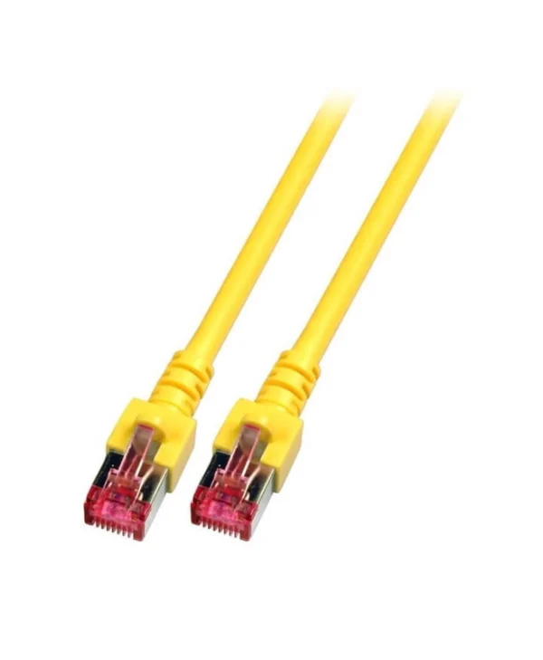 EFB S/FTP Cat.6 (Gigabit) Καλώδιο Δικτύου Ethernet 0.5m Κίτρινο K5511.0,5