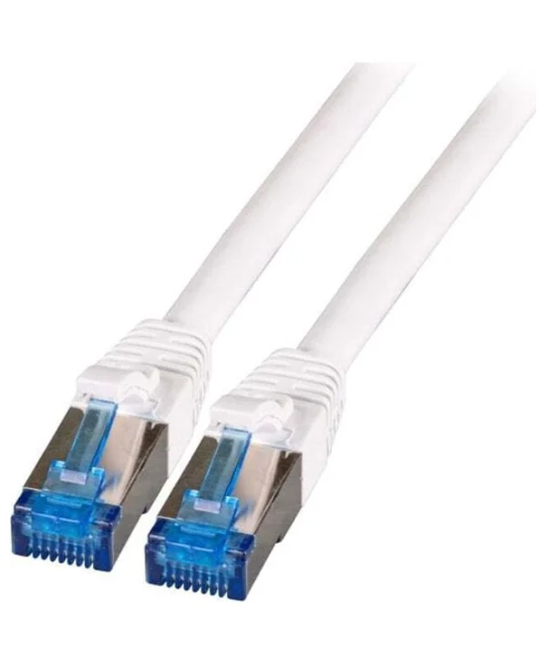 EFB S/FTP Cat.6a (Gigabit) Καλώδιο Δικτύου Ethernet 0.5m Λευκό K5525FWS.0,5