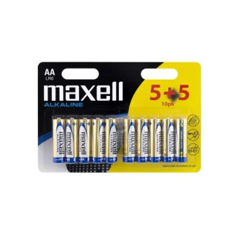 Maxell Αλκαλικές Μπαταρίες AA 1.5V 10τμχ 790253