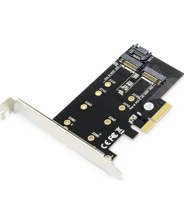 Digitus Κάρτα PCIe σε 2 θύρες M.2 DS-33170