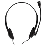 LogiLink On Ear Multimedia Ακουστικά με μικροφωνο και σύνδεση 3.5mm Jack HS0052 - Image 4