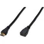 Digitus HDMI 1.4 High Speed 1080p 120Hz Cable HDMI male - HDMI female 3m Μαύρο AK-330201-030-S