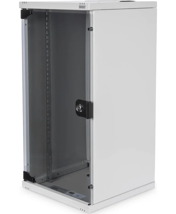 Digitus Επιτοίχια Καμπίνα Rack 12U 31.2x30x59.2cm Γκρι DN-10-12U