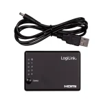 LogiLink 1x4-Port 4K 30Hz Slim HDMI Splitter HD0036 - Image 2