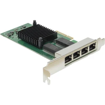 Κάρτα Δικτύου Inter-tech Gigabit Pcie Adapter Argus St-7238 X4 I350chips 77773010