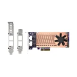 QNap Ενσύρματη Κάρτα Δικτύου Gigabit (1Gbps) Ethernet PCI-e QM2-2P2G2T - Image 2