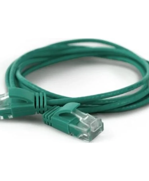 Wantec U/UTP Cat.6a (Gigabit) Καλώδιο Δικτύου Ethernet 0.5m Μαύρο 7326