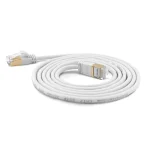 Wantec S/FTP Cat.7 (10Gbps) Καλώδιο Δικτύου Ethernet 1m Λευκό 7117 - Image 2