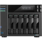 Asustor Lockerstor 6 Gen2 (AS6706T) NAS Tower με 6 θέσεις για HDD/M.2/SSD και 2 θύρες Ethernet 90-AS6706T00-ME30