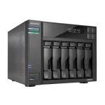 Asustor Lockerstor 6 Gen2 (AS6706T) NAS Tower με 6 θέσεις για HDD/M.2/SSD και 2 θύρες Ethernet 90-AS6706T00-ME30 - Image 2