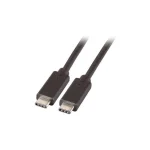 EFB USB 2.0 Cable USB-C male - USB-C Μαύρο 0.5m K5283-5ASW.0,5