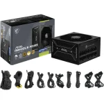 MSI MAG A850GLS PCIE5 850W Μαύρο Τροφοδοτικό Υπολογιστή Full Modular 80 Plus Gold 306-7ZPIY11-CE0 - Image 6