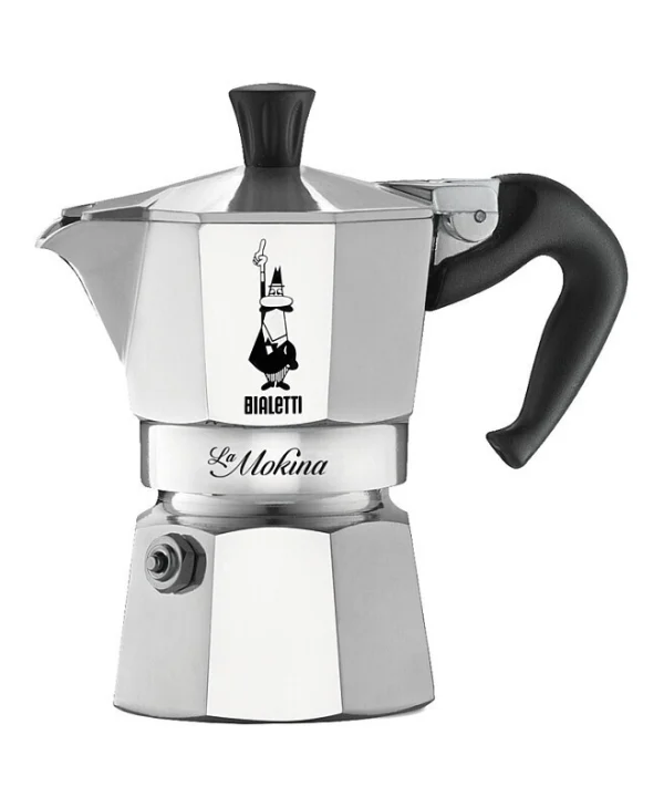 Bialetti Moka Μπρίκι Espresso Inox Ασημί 0002380/NP