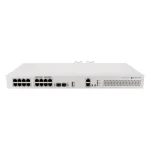 MikroTik CRS418-8P-8G-2S+RM Managed L2 PoE+ Switch με 16 Θύρες Gigabit (1Gbps) Ethernet και 2 SFP Θύρες