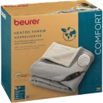 Beurer HD 81 Ημίδιπλη Ηλεκτρική Κουβέρτα Πλενόμενη Γκρι 110W 130x180εκ. 400.16 - Image 3