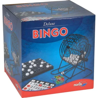Επιτραπέζιο Παιχνίδι Deluxe Bingo για 2-4 Παίκτες 10+ Ετών (EN) Noris 606108011